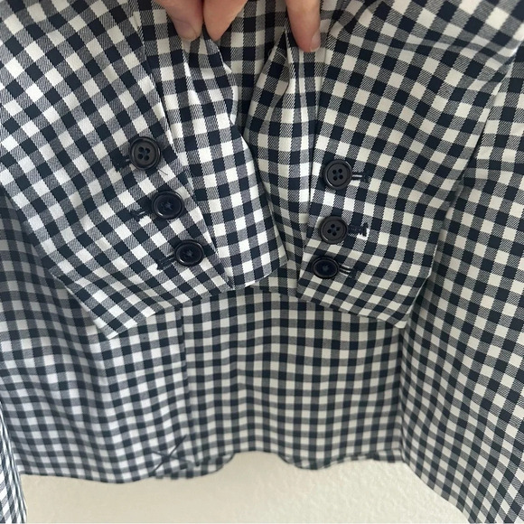 Favorite Daughter NWT Gingham Single Breasted Blazer XS - Picture 11 of 11